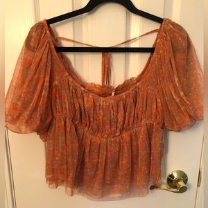 Free People Penelope Blouse NWT size M
